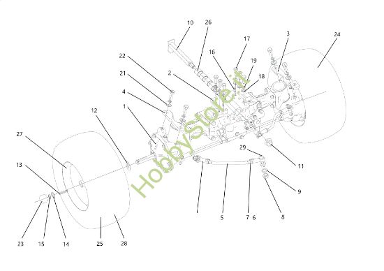 Picture of Assale anteriore APACHE 92 4x4 EVO Cat.2021 Trattorino