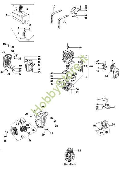Picture of Motore 2° serie SA 18 Motopompa