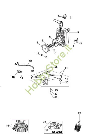Picture of Gruppo pompa SA 18 Motopompa