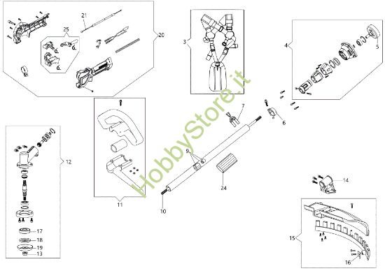 Picture of Trasmissione BCH 500 S Decespugliatore