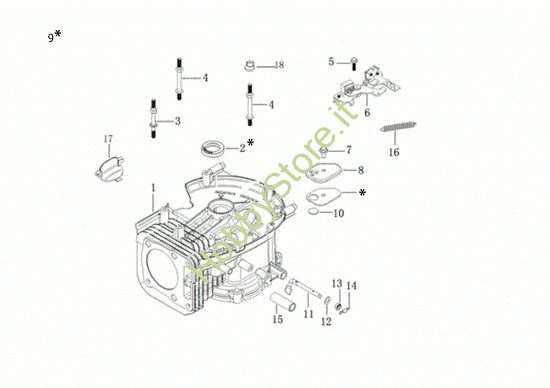Picture of Basamento G 53 TK ALL ROAD PLUS 4 (K805) EURO 5 50Y Rasaerba
