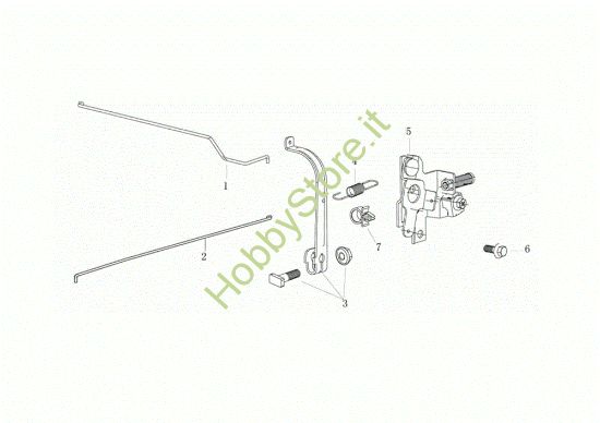 Picture of Leve di controllo G 48 TK ALLROAD PLUS 4 (K655) EURO 5 50Y Rasaerba