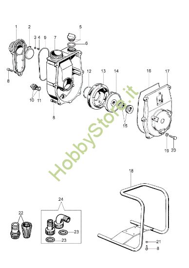 Picture of Pompa SA 45 TL Motopompa