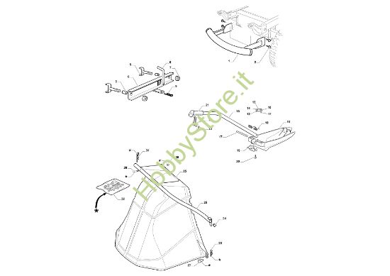 Picture of Accessori a richiesta OM 84/14,5 K H Cat. 2022 Trattorino