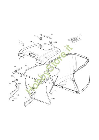 Picture of Sacco OM 84/12,5 K M Cat. 2022 Trattorino