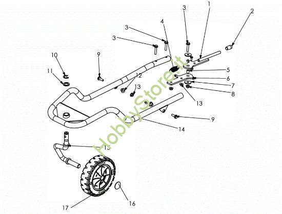 Picture of CHASSIT AVANT DEM 487 Sfalciatutto
