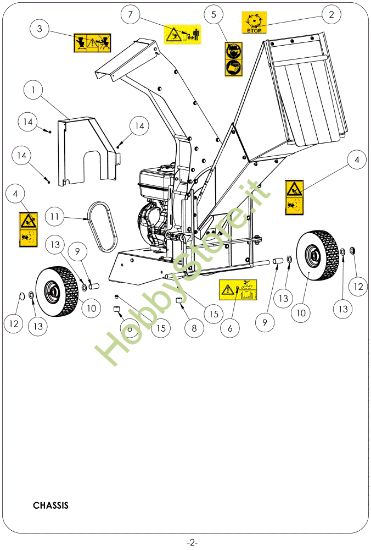 Picture of Chassis OMB R13 Biotrituratore