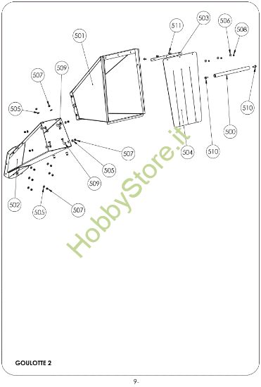 Picture of Goulotte 2 OMB R13 Biotrituratore