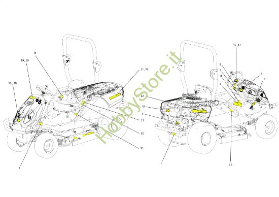 Picture of Etichette CHEYENNE 26 (KAWASAKI) Cat. 2022 Trattorino