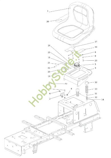 Picture of Cofano (1/2) OM 106/24 KH Exclusive Cat. 2022 (Victus) <!> trattorino