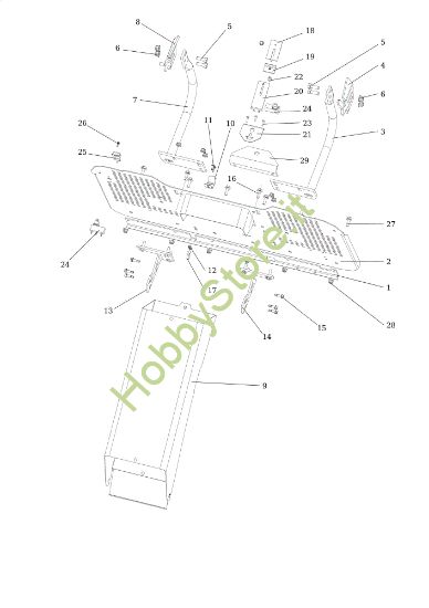 Picture of Raccoglierba OM 106/24 KH Exclusive Cat. 2022 (Victus) <!> trattorino
