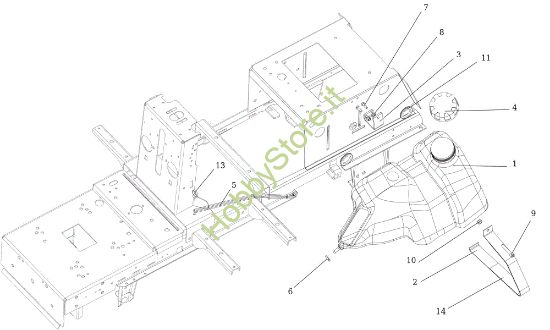 Picture of Serbatoio OM 106/24 KH Exclusive Cat. 2022 (Victus) <!> trattorino