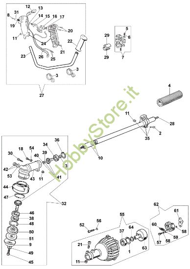 Picture of Trasmissione SPARTA 26 Decespugliatore