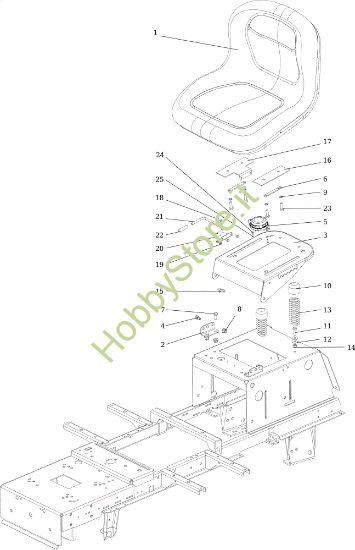 Picture of Cofano (1/2) OM 106/16 KH Exclusive Cat. 2022 <!> Trattorino