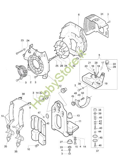 Picture of Telaio e gruppo ventola AM 163 Atomizzatore