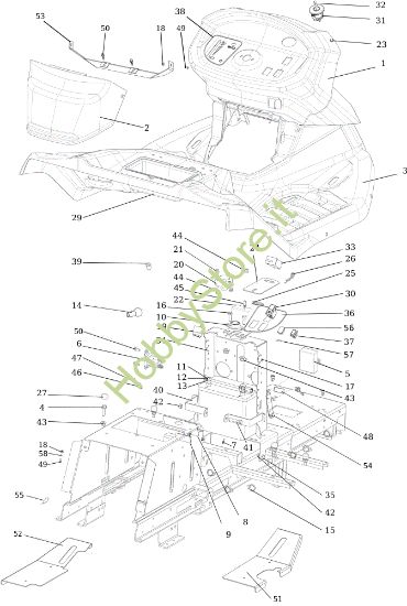 Picture of Cruscotto OM 92/16H Cat.2022 <!>Trattorino OM 92/16H