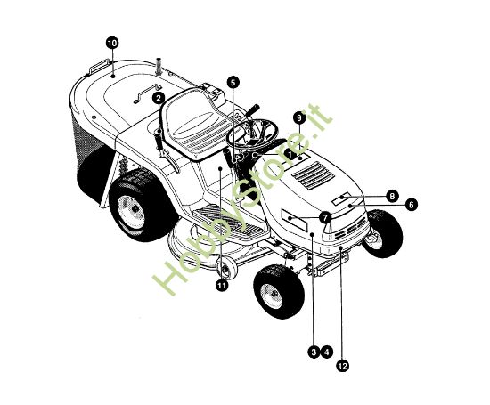 Picture of Etichette (2/2) MARATHON 12.5 - (1°Sr.) Trattorino - 1ª serie (fino a Settembre 98)