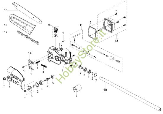 Picture of Potatore Applicazione (Potatore) BC 300 D (EP 125)