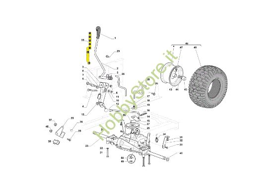 Picture of Trasmissione OM 98L/12,5 K M Cat. 2023 Trattorino