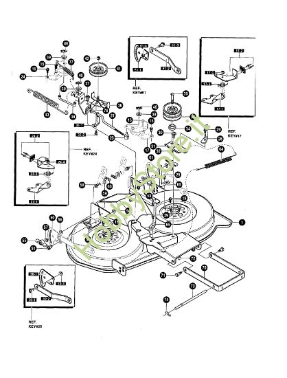 Picture of Piatto di taglio MARATHON 15.5 - (1°Sr.) Trattorino - 1ª serie (fino a Settembre 98)