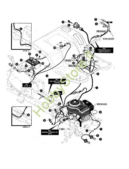 Picture of Impianto elettrico MARATHON 15.5 - (1°Sr.) Trattorino - 1ª serie (fino a Settembre 98)