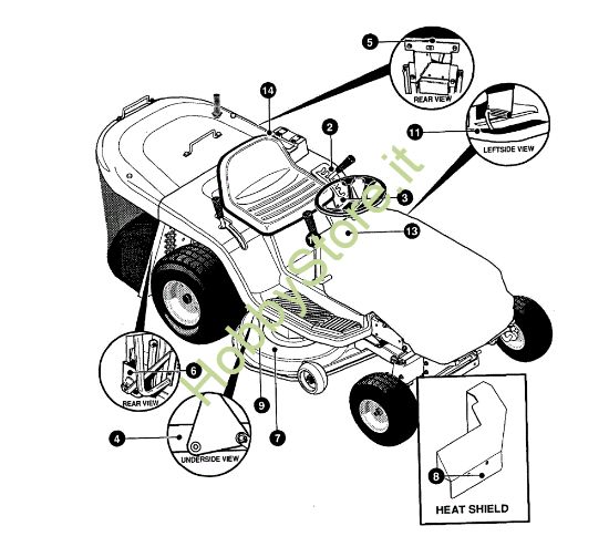 Picture of Etichette (2/2) MARATHON 15.5 - (1°Sr.) Trattorino - 1ª serie (fino a Settembre 98)