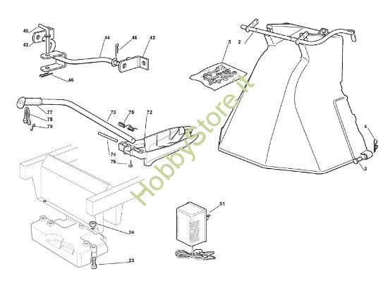 Picture of Accessori a richiesta GLX 22-102 H2 Trattorino