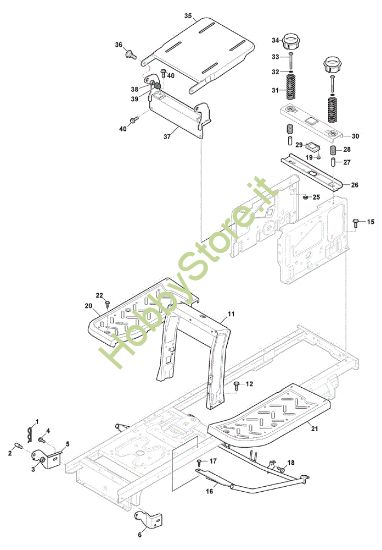 Picture of Telaio GLX 14-98HS Trattorino