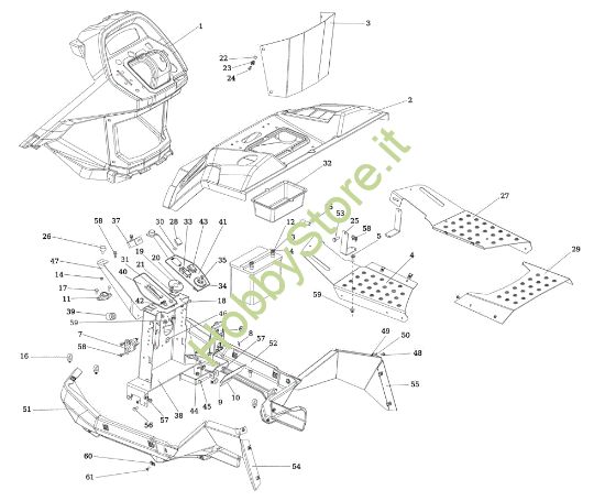 Picture of Cruscotto OM 106/16 KH Exclusive Cat. 2023 <!> Trattorino