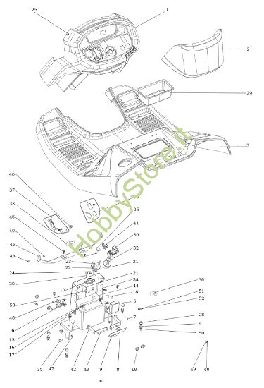 Picture of Cruscotto OM 106/22 H Cat. 2023 Trattorino