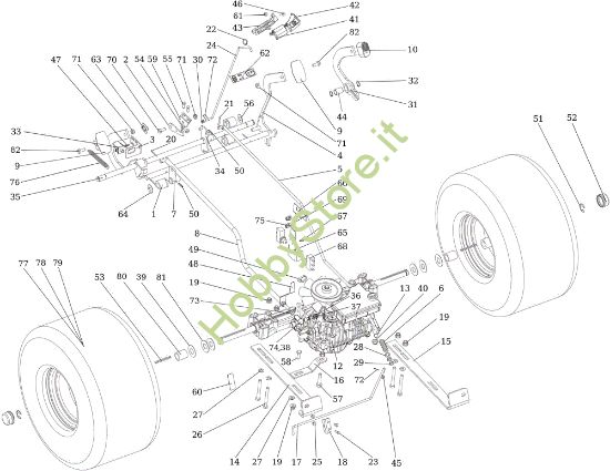Picture of Trasmissione OM 106/22 H Cat. 2023 Trattorino