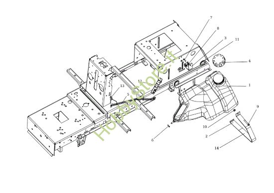 Picture of Serbatoio OM 124/22 HP Cat. 2023 Trattorino