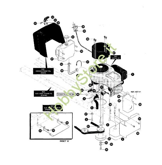 Picture of Gruppo motore POLO 15.5 Trattorino