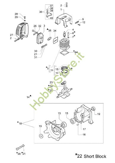 Picture of Motore 755 MASTER Decespugliatore