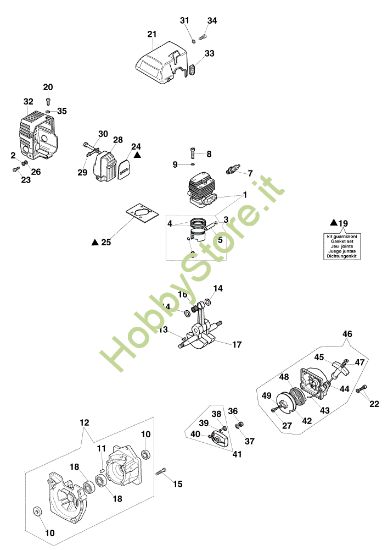 Picture of Motore SPARTA 40 Decespugliatore