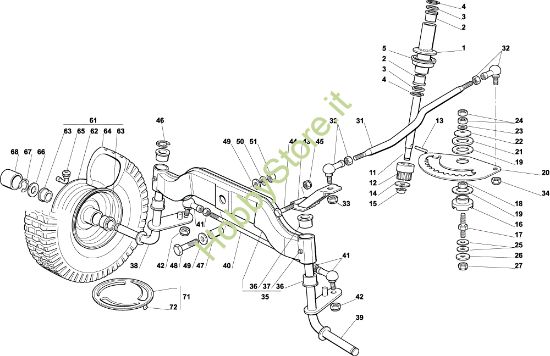 Picture of Sterzo OM 122C/22H Cat.2001 Trattorino