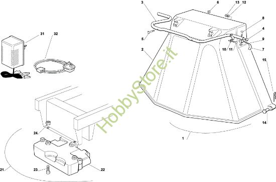 Picture of Accessori a richiesta OM 72C/12,5H Cat.2002 Trattorino