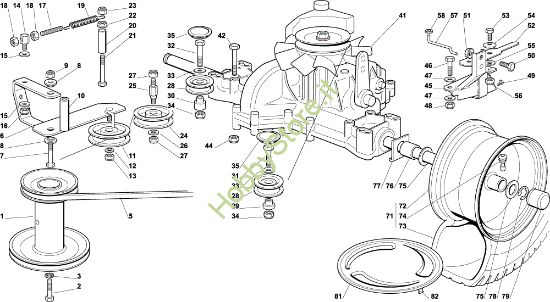 Picture of Trasmissione OM 92C/13,5H Cat.2001 Trattorino