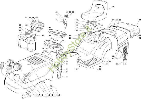 Picture of Carrozzeria OM 92C/13,5H Cat.2002 Trattorino