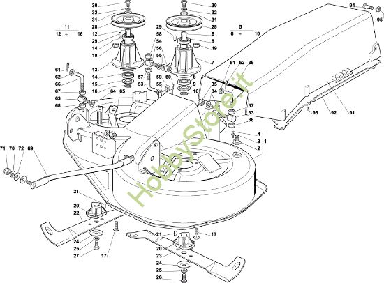 Picture of Piatto di taglio (2) OM 92C/13,5H Cat.2002 Trattorino