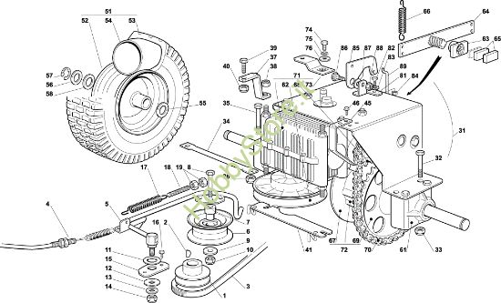Picture of Trasmissione OM 63C/6,5M Cat. 2003 Trattorino