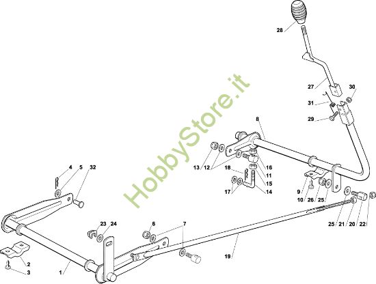 Picture of Sollevamento piatto di taglio OM 72C/12,5M Cat.2003 Trattorino