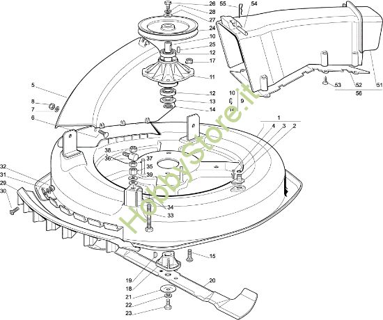 Picture of Piatto di taglio (2) OM 72C/12,5M Cat.2003 Trattorino