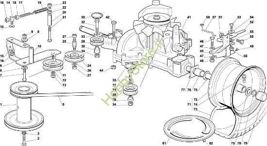 Picture of Trasmissione OM 92C/13,5H Cat.2003 Trattorino