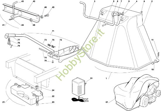 Picture of Accessori a richiesta OM 92C/13,5H Cat.2003 Trattorino