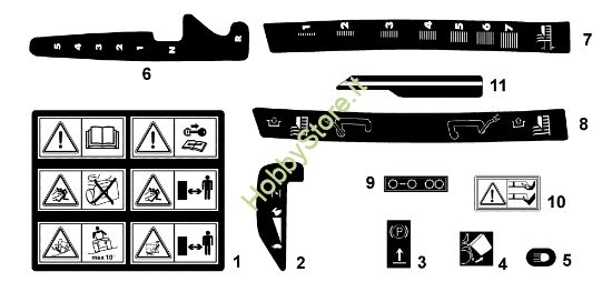 Picture of Etichette OM 92C/13,5H Cat.2003 Trattorino