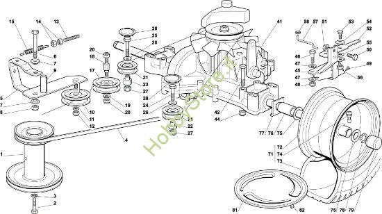 Picture of Trasmissione OM 102C/15,5H Cat.2003 Trattorino