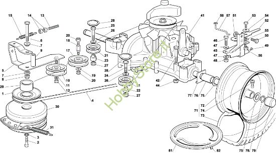Picture of Trasmissione OM 102C/17H Cat.2003 Trattorino