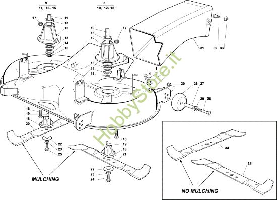 Picture of Piatto di taglio (2) OM 102C/13,5M Cat.2003 Trattorino