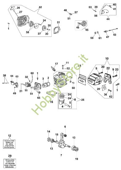 Picture of Motore 985 HD Motosega